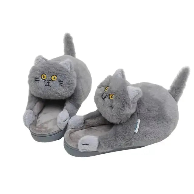 Cuddly Hug Cat Slippers by Oz-Direct.com