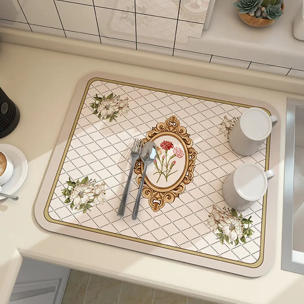 Kitchen Absorbent Drain Pad by Oz-Direct.com
