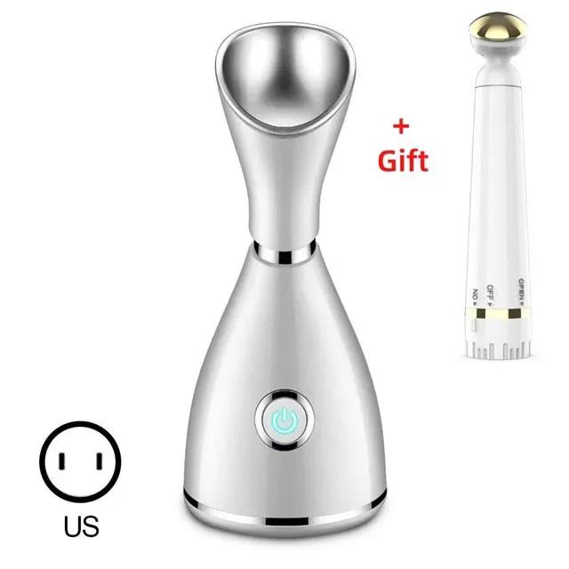 Nano Ionic Deep Cleaning Facial Cleaner Facial Hot Steamer Face Sprayer Beauty Face Steaming Device Facial Steamer Machine by Oz-Direct.com