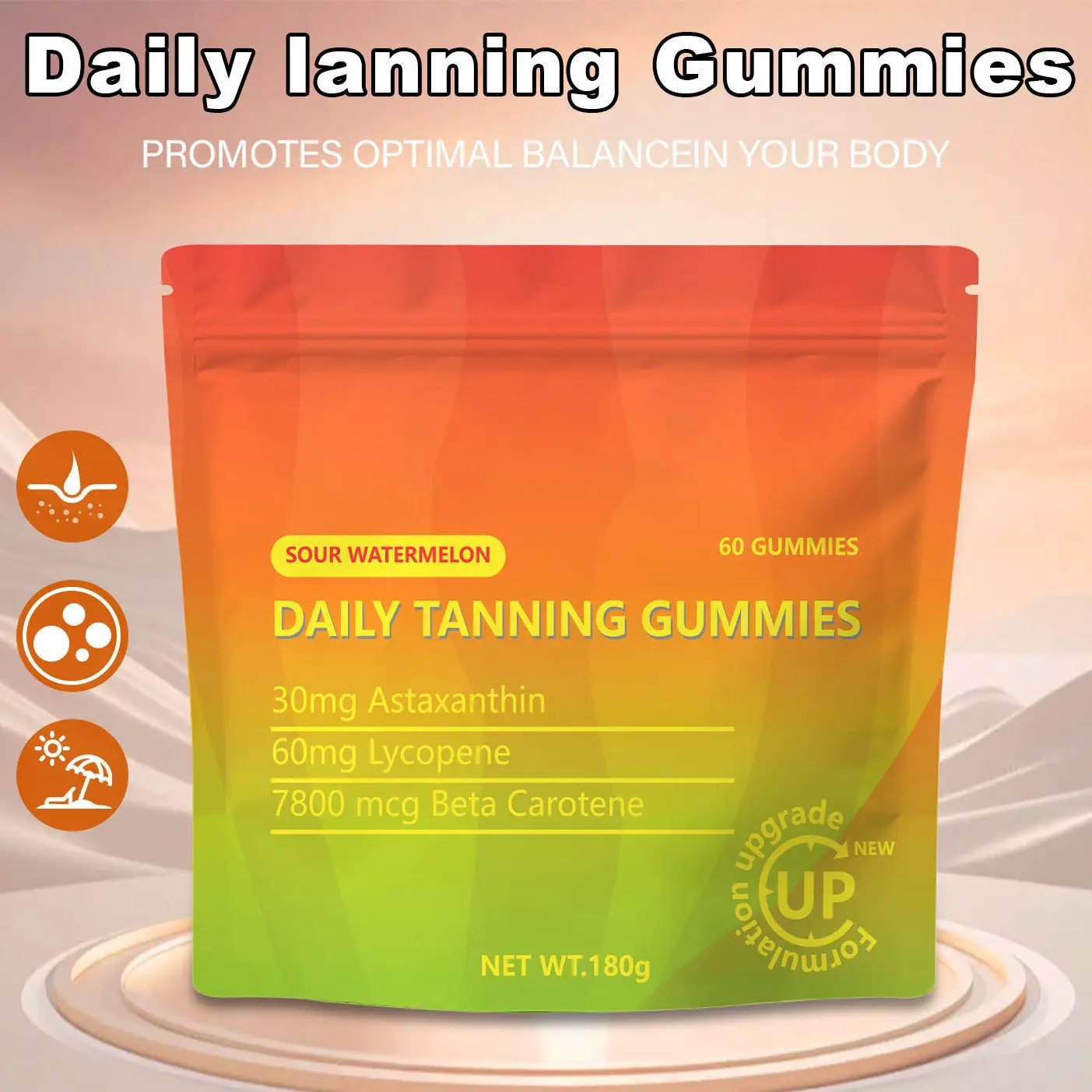 Daily Taning Gummies by Oz-Direct.com