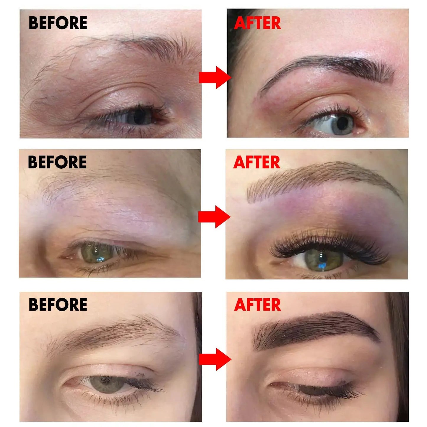 Eyebrow Liquid Eyebrow Black Thick Natural Essence Gentle Moisturizing Care Liquid Thick Eyebrow Nourishing Repair by Oz-Direct.com