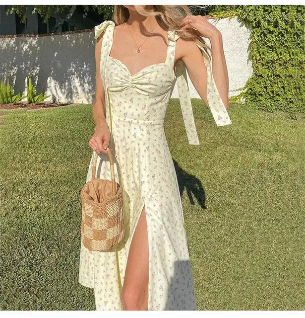 Floral Strapless Beach Dress by Oz-Direct.com