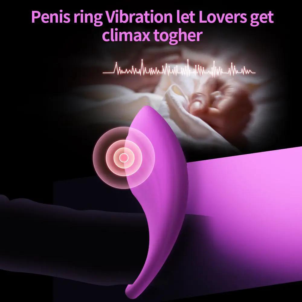 Leten Penis Cock Ring Multi Spot Vibrating Ring Toys Sex for Couples Ring on the Penis Sex Toy by Oz-Direct.com