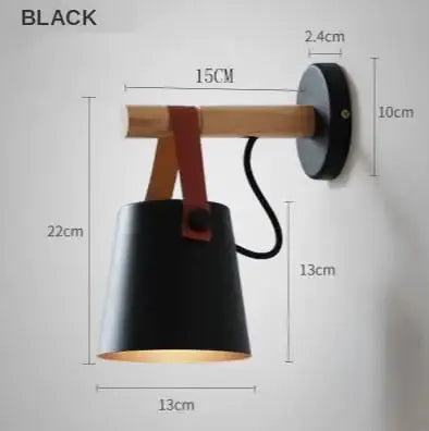 Riley Wooden Wall Sconce by Oz-Direct.com