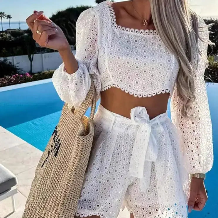 Lace Summer Beach Set by Oz-Direct.com