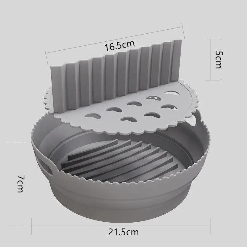 Air Fryer Silicone Pot multi-function lining frying pan baking pan by Oz-Direct.com