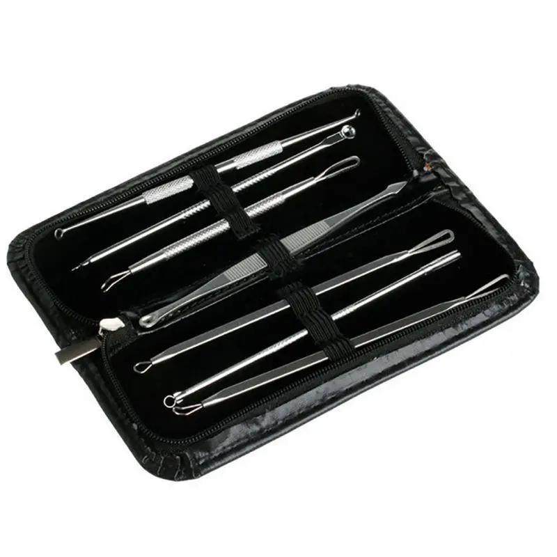 7Pcs Blackhead Remover Tool Kit Face Skin Care Tools Facial Comedone Acne Needle Clip Pimple by Oz-Direct.com