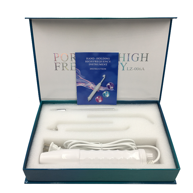 4 In 1 Portable High Frequency High Frequency Electrotherapy Beauty Device Spot Remover wand Facial Skin Care Spa by Oz-Direct.com