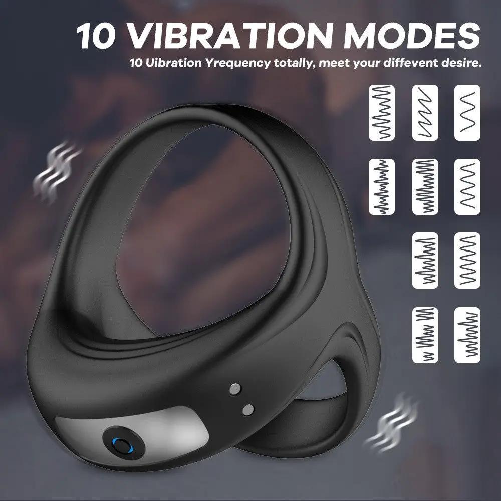 Orena Male Y-Type Lock Fine Ring Pure Silicone Three-Ring Male Bondage Ring Scrotum Ring Gay Sex Toys by Oz-Direct.com
