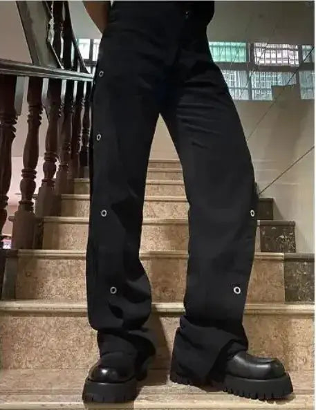 Men's Cotton Techwear Cargo Pants by Oz-Direct.com