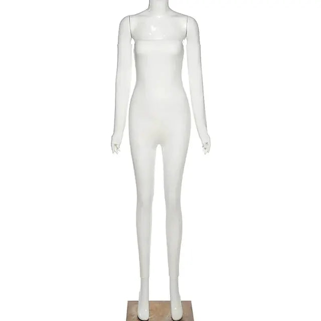 Off Shoulder Bodycon Rompers by Oz-Direct.com