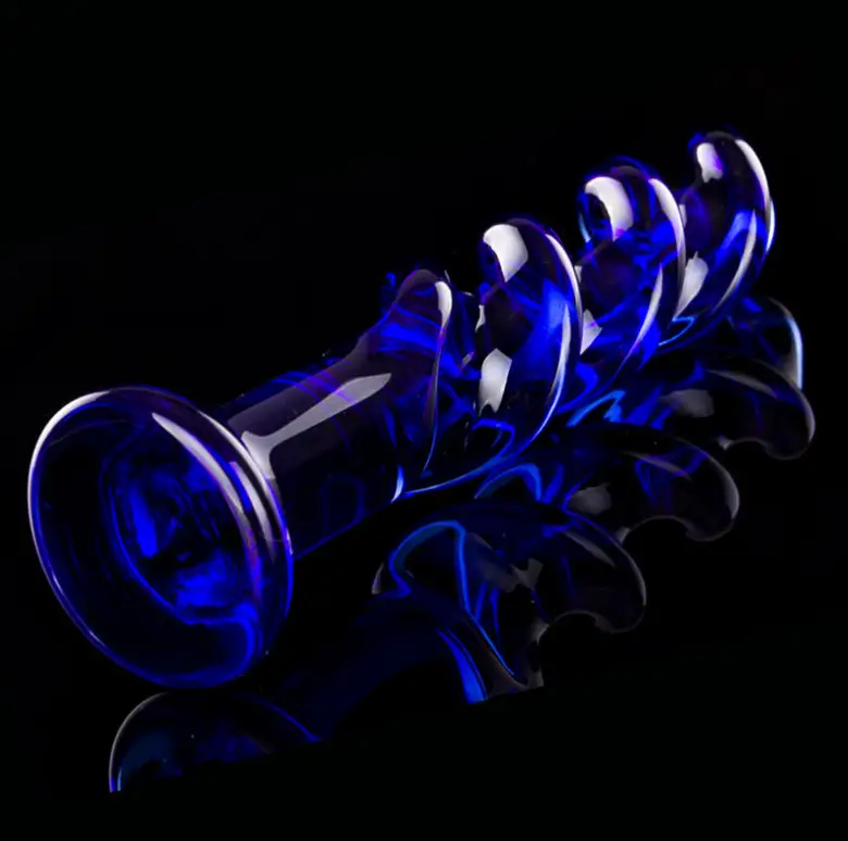 Sexy Crystal Glass Stick Blue by Oz-Direct.com
