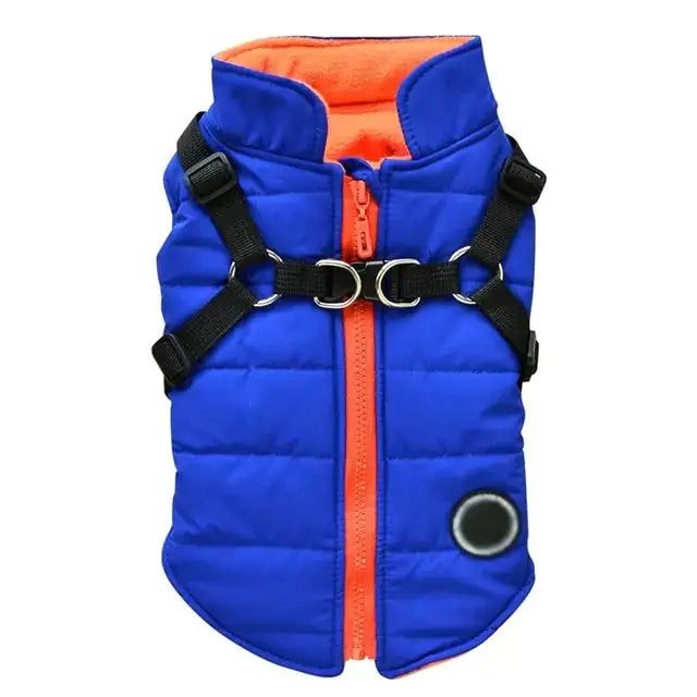 Waterproof Pet Coat With Harness by Oz-Direct.com