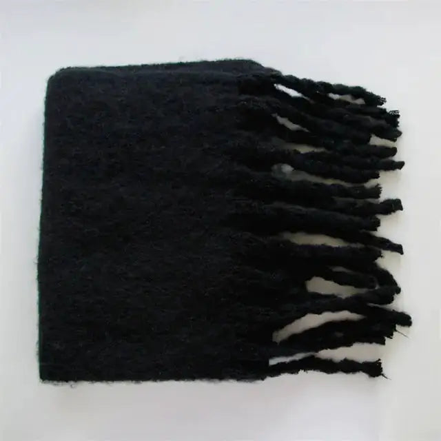 Cashmere Winter Scarf with Tassels by Oz-Direct.com