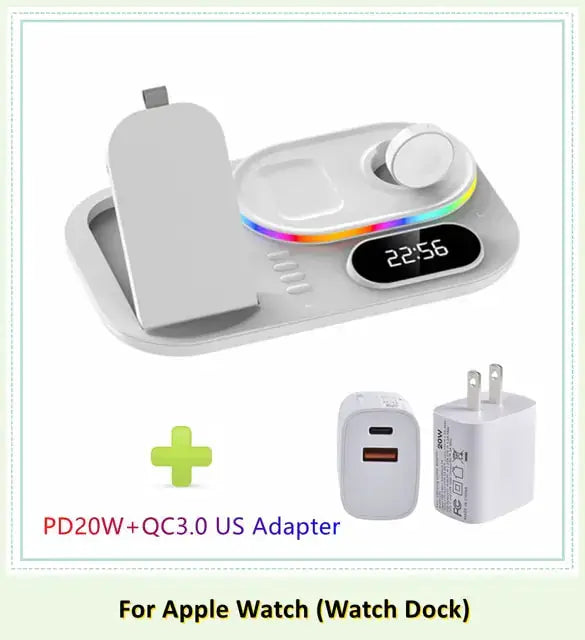 LED Wireless Charger Dock by Oz-Direct.com