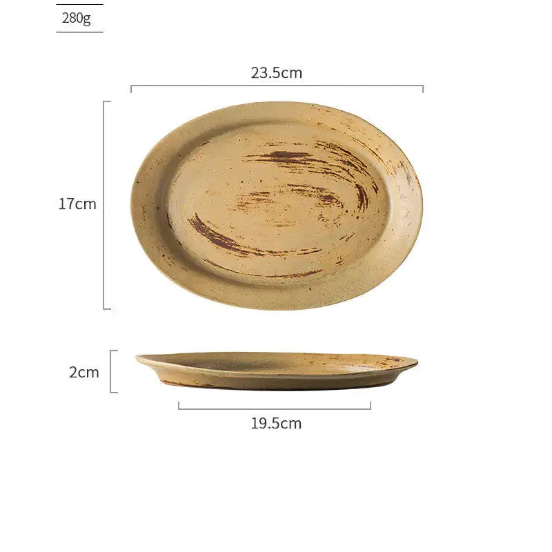 Ceramic Vintage Plates by Oz-Direct.com
