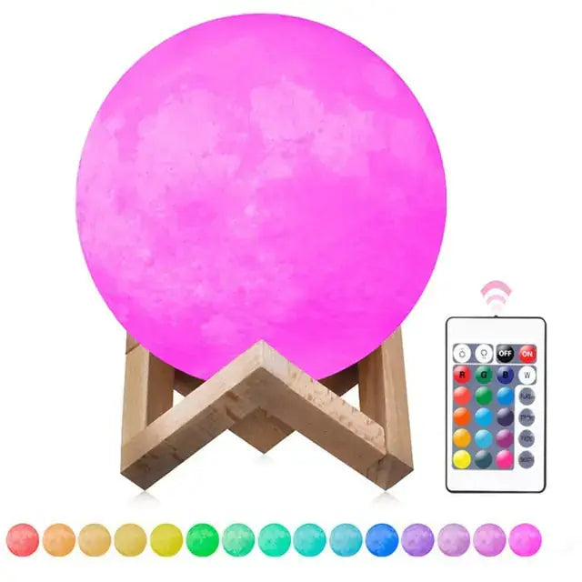 Galaxy Moon Lamp: Illuminating Elegance by Oz-Direct.com