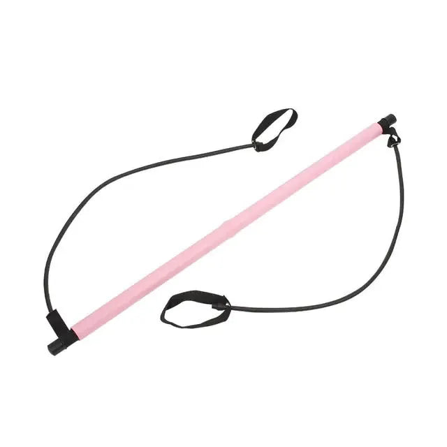 Portable Pilates Bar and Resistance Band by Oz-Direct.com