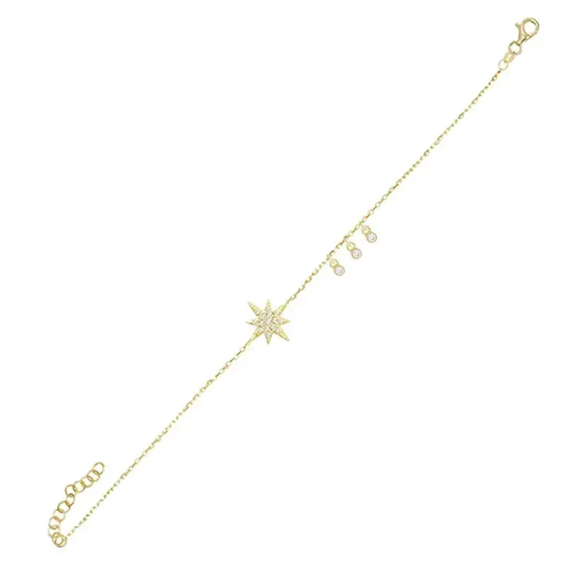 Astro Diamond Gold Bracelets by Oz-Direct.com