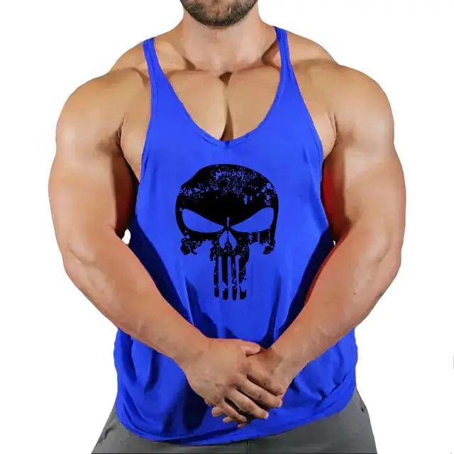 Bodybuilding Suspenders Shirt for Men by Oz-Direct.com