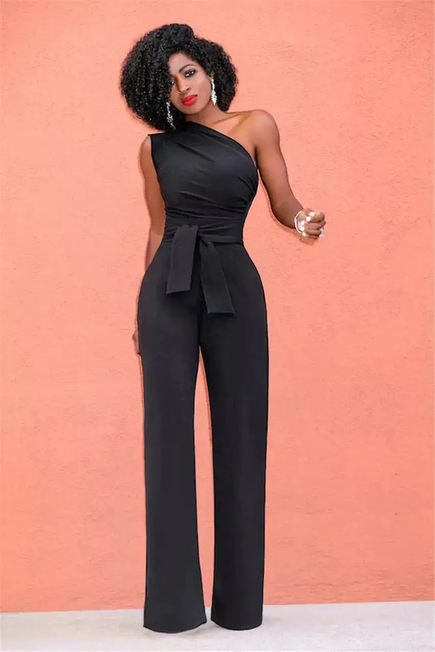 One Shoulder Rompers by Oz-Direct.com