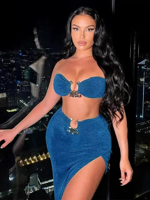 Strapless Crop Tube Top by Oz-Direct.com