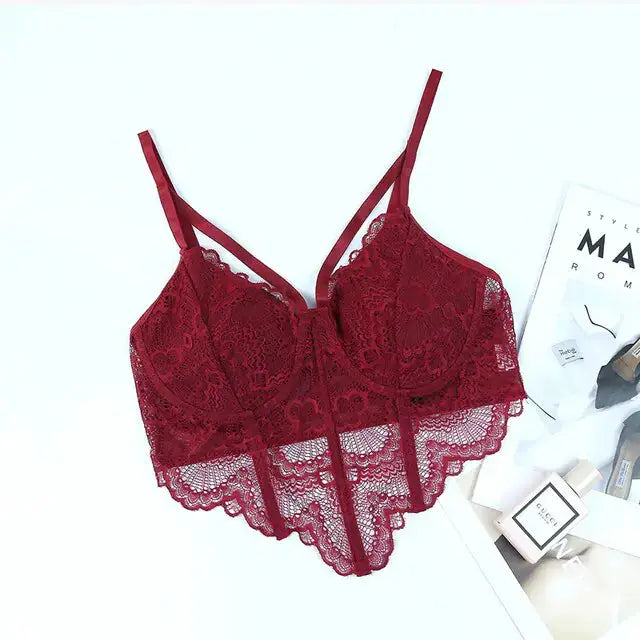 Lace Push-Up Bralette: Sexy Elegance by Oz-Direct.com