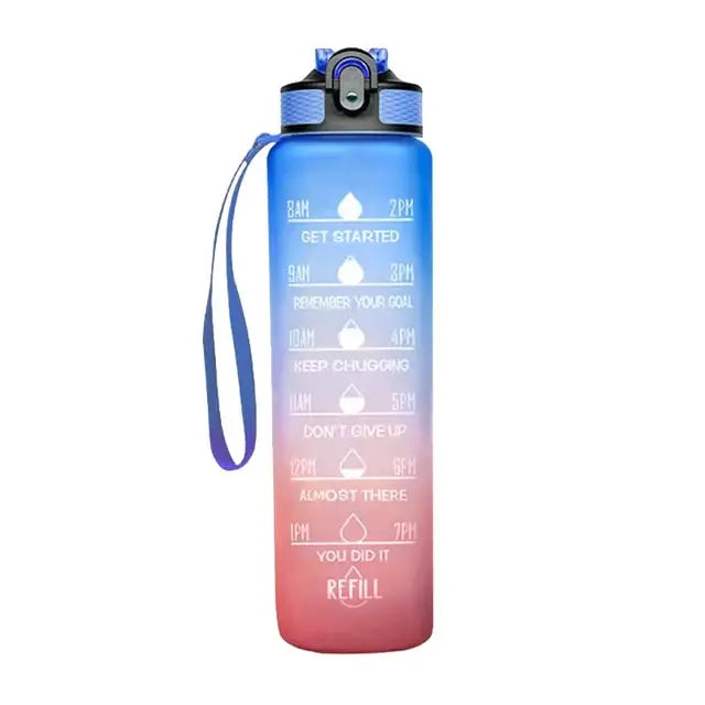 Water Bottle With Time Marker by Oz-Direct.com