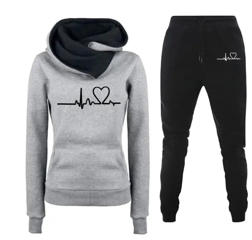 Winter Tracksuit Set: Hoodies + Pants by Oz-Direct.com