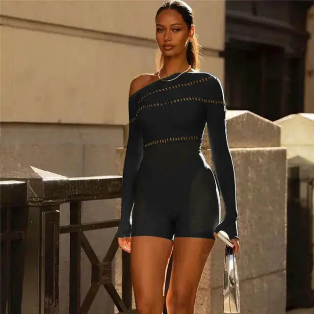 Lace See Through Midnight Playsuits by Oz-Direct.com