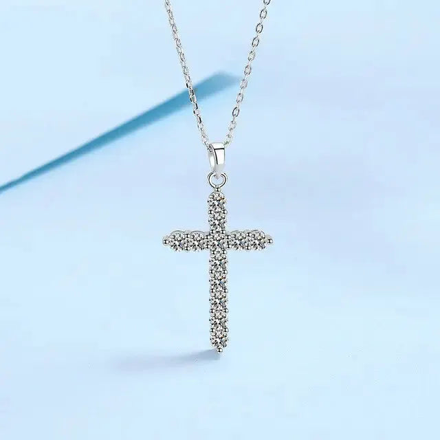 Moissanite Diamond Necklace by Oz-Direct.com