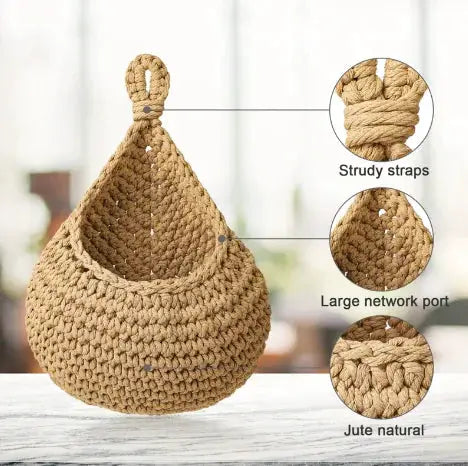 Jute Nest Baskets by Oz-Direct.com