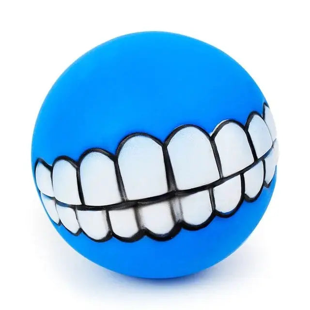 Pet Ball Teeth Silicon Chew Toys for Large Breeds by Oz-Direct.com