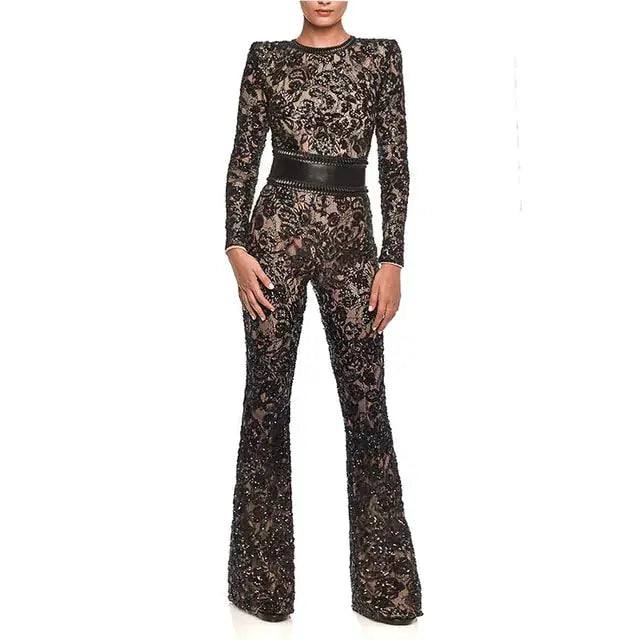 Sexy Lace Rompers Outfit by Oz-Direct.com