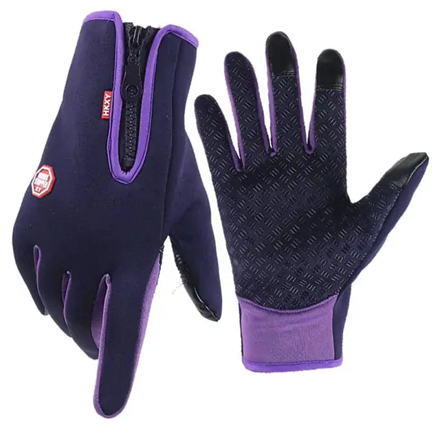 Unisex Touchscreen Thermal Full Finger Gloves by Oz-Direct.com