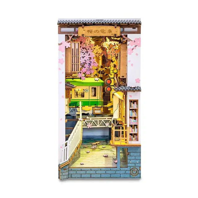 Book Wooden Miniature Dollhouse by Oz-Direct.com