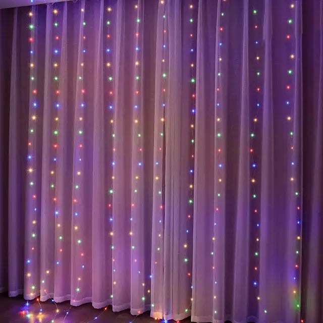 Christmas Curtain Lights by Oz-Direct.com