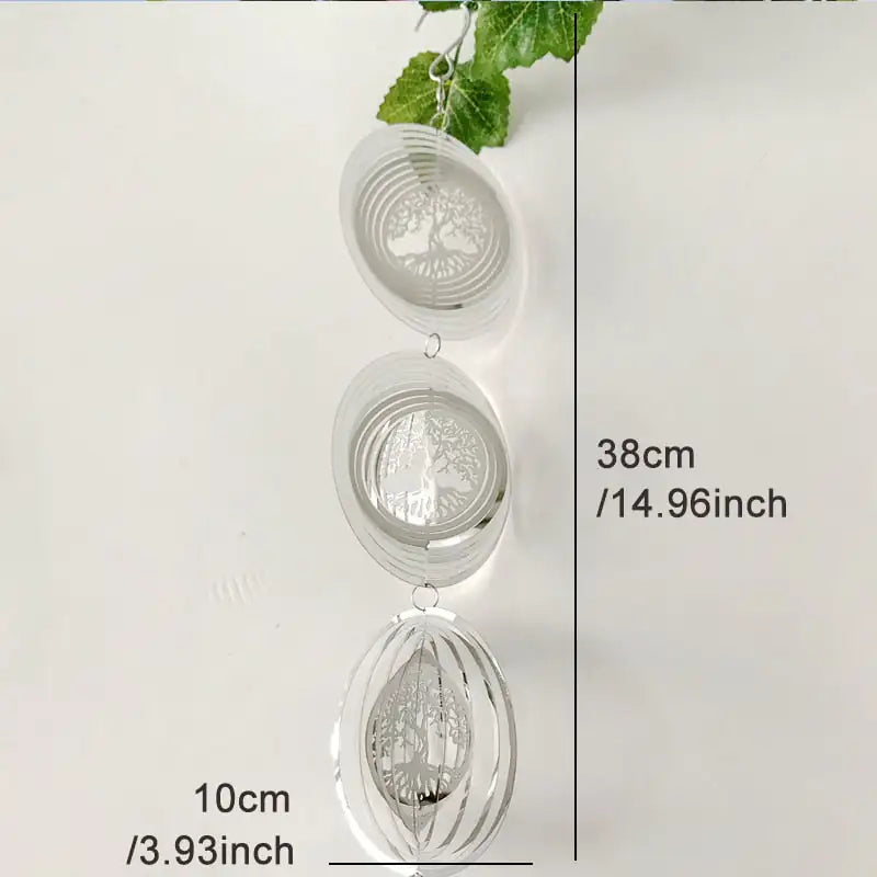 3D Rotating Wind Chimes by Oz-Direct.com
