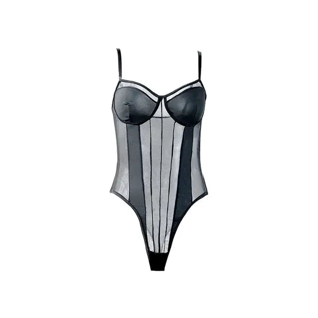 See-Through Bodysuit Shapewear by Oz-Direct.com
