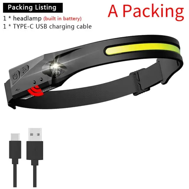 Induction LED Headlamp by Oz-Direct.com