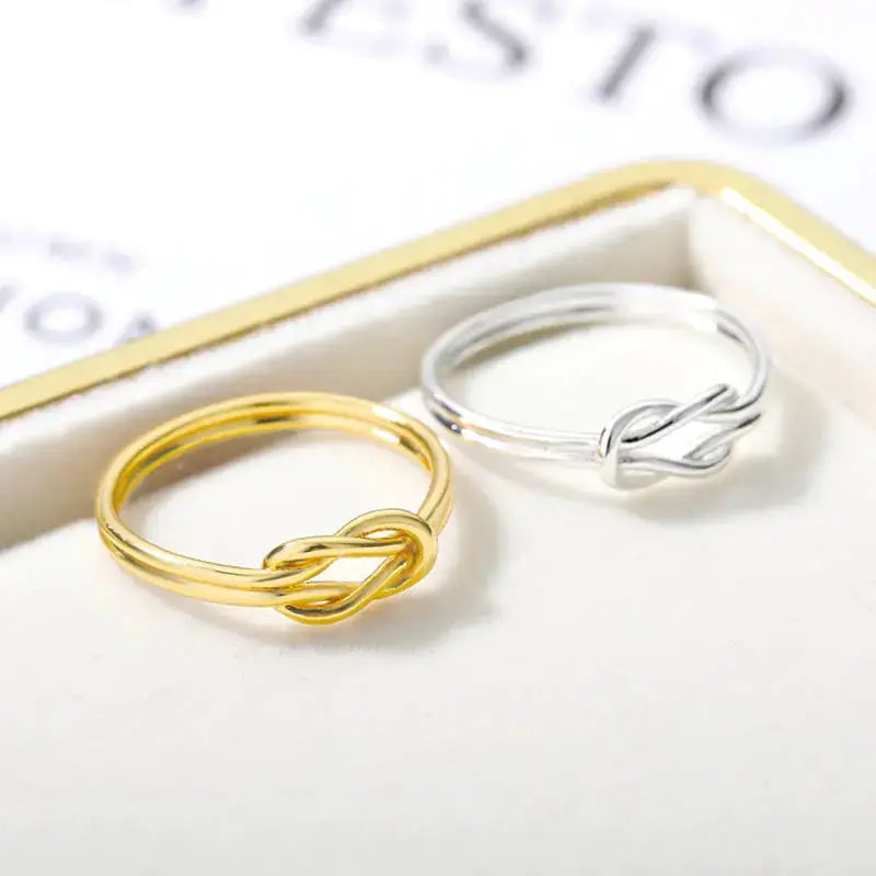 Knot Infinity Rings For Women by Oz-Direct.com