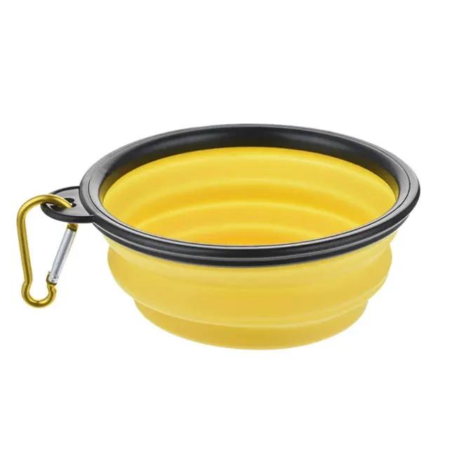Pet Folding Silicone Bowl by Oz-Direct.com