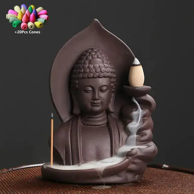 Auspicious Clouds Incense Burner Holder by Oz-Direct.com