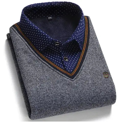 Thicken Knitted Male Base Sweater by Oz-Direct.com