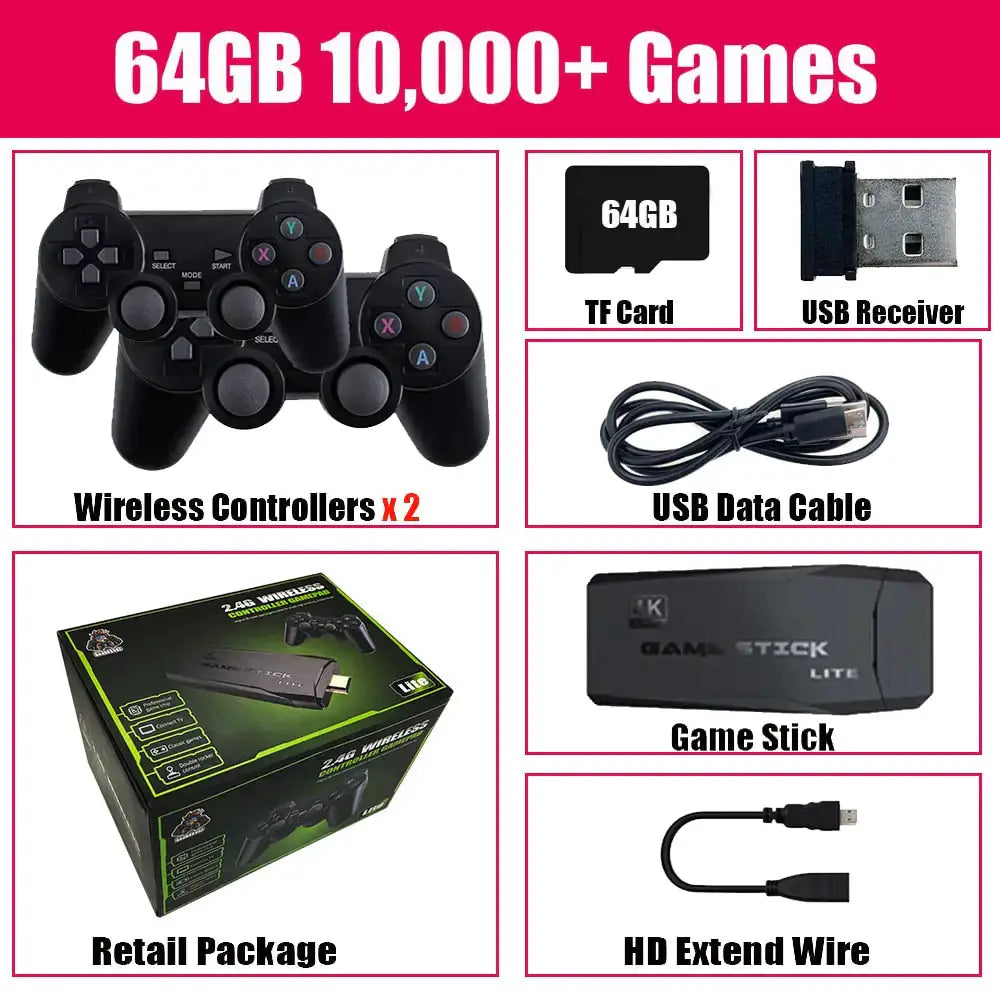 HD Video Game Stick Console - Just Plug and Play! by Oz-Direct.com