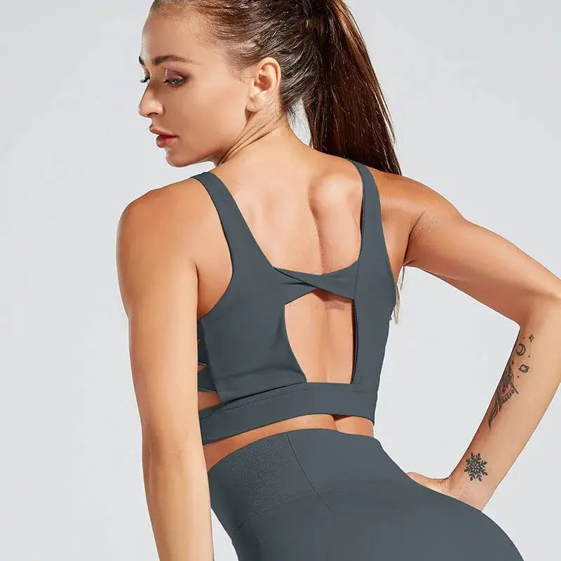 Breathable Fitness Shockproof Sports Bra by Oz-Direct.com