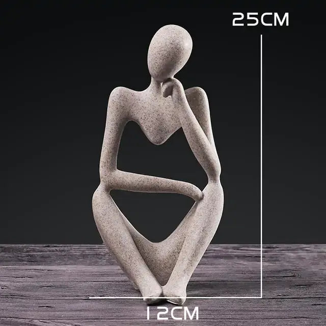 Nordic Art Thinker Statue by Oz-Direct.com