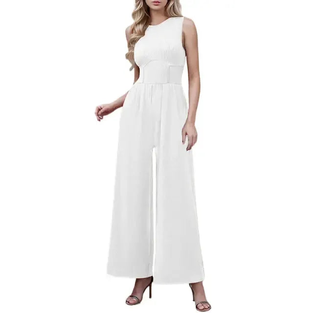 Women's Summer Ribbed Jumpsuits by Oz-Direct.com