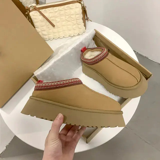 Ankle Snow Boots Women Winter Platform by Oz-Direct.com