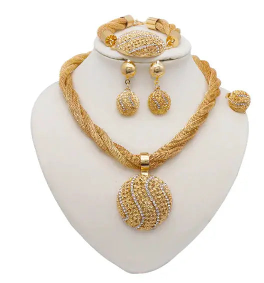 Fine Gold Jewelry Set by Oz-Direct.com
